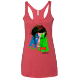 T-Shirts Vintage Red / X-Small Doctor Warwhol 11 Women's Triblend Racerback Tank