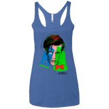 T-Shirts Vintage Royal / X-Small Doctor Warwhol 11 Women's Triblend Racerback Tank