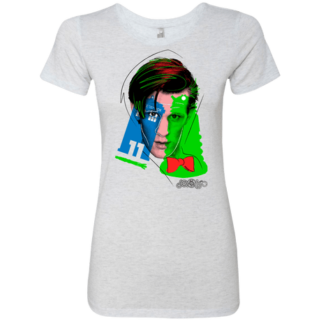 T-Shirts Heather White / S Doctor Warwhol 11 Women's Triblend T-Shirt
