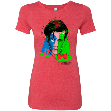 T-Shirts Vintage Red / S Doctor Warwhol 11 Women's Triblend T-Shirt