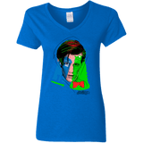 T-Shirts Royal / S Doctor Warwhol 11 Women's V-Neck T-Shirt