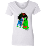 T-Shirts White / S Doctor Warwhol 11 Women's V-Neck T-Shirt