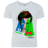 T-Shirts Heather White / YXS Doctor Warwhol 11 Youth Triblend T-Shirt