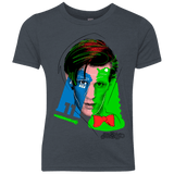 T-Shirts Vintage Navy / YXS Doctor Warwhol 11 Youth Triblend T-Shirt