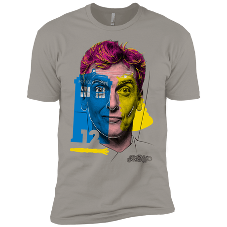 T-Shirts Light Grey / YXS Doctor Warwhol 12 Boys Premium T-Shirt