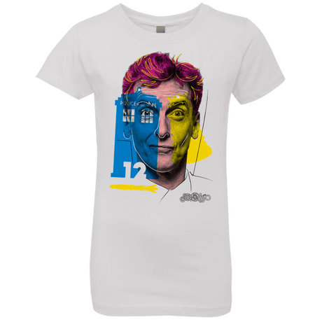 T-Shirts White / YXS Doctor Warwhol 12 Girls Premium T-Shirt