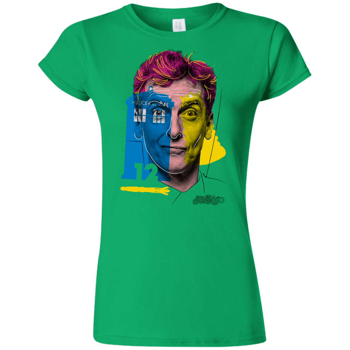 Doctor Warwhol 12 Junior Slimmer-Fit T-Shirt