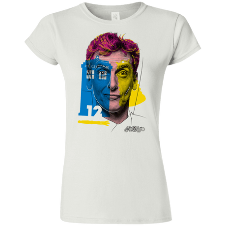 T-Shirts White / S Doctor Warwhol 12 Junior Slimmer-Fit T-Shirt