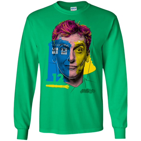 T-Shirts Irish Green / S Doctor Warwhol 12 Men's Long Sleeve T-Shirt