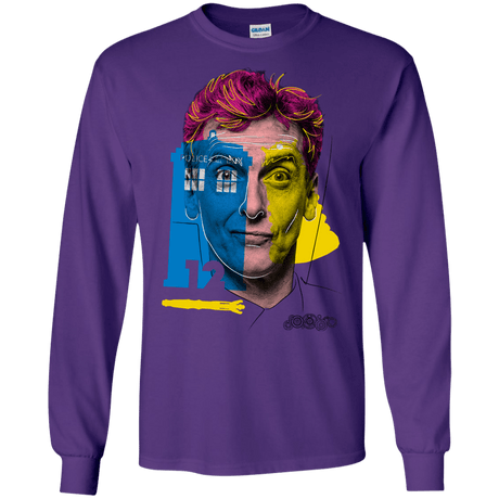 T-Shirts Purple / S Doctor Warwhol 12 Men's Long Sleeve T-Shirt