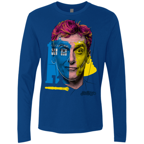 T-Shirts Royal / S Doctor Warwhol 12 Men's Premium Long Sleeve