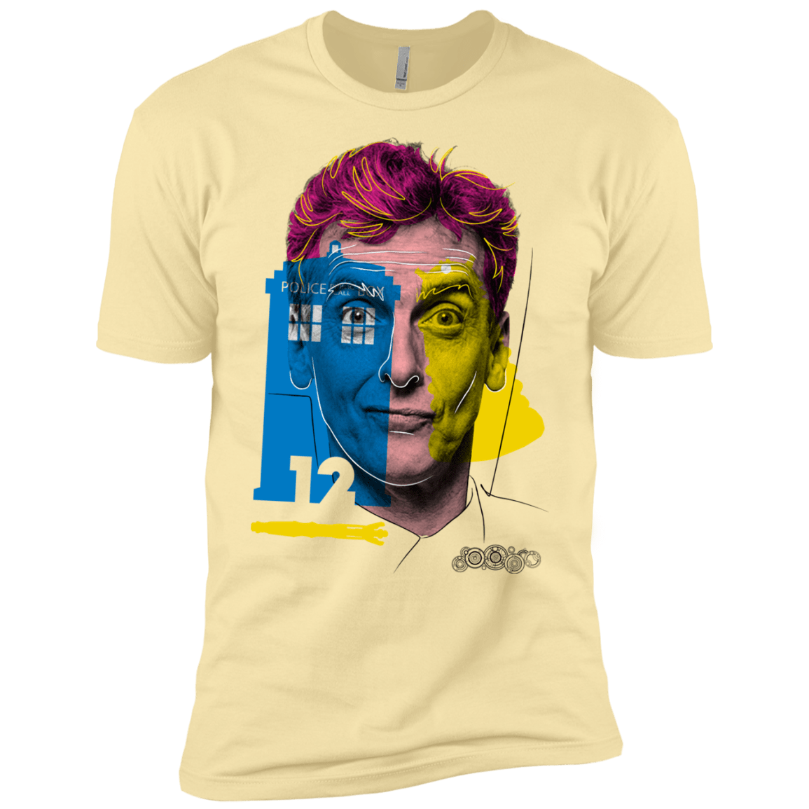 T-Shirts Banana Cream / X-Small Doctor Warwhol 12 Men's Premium T-Shirt