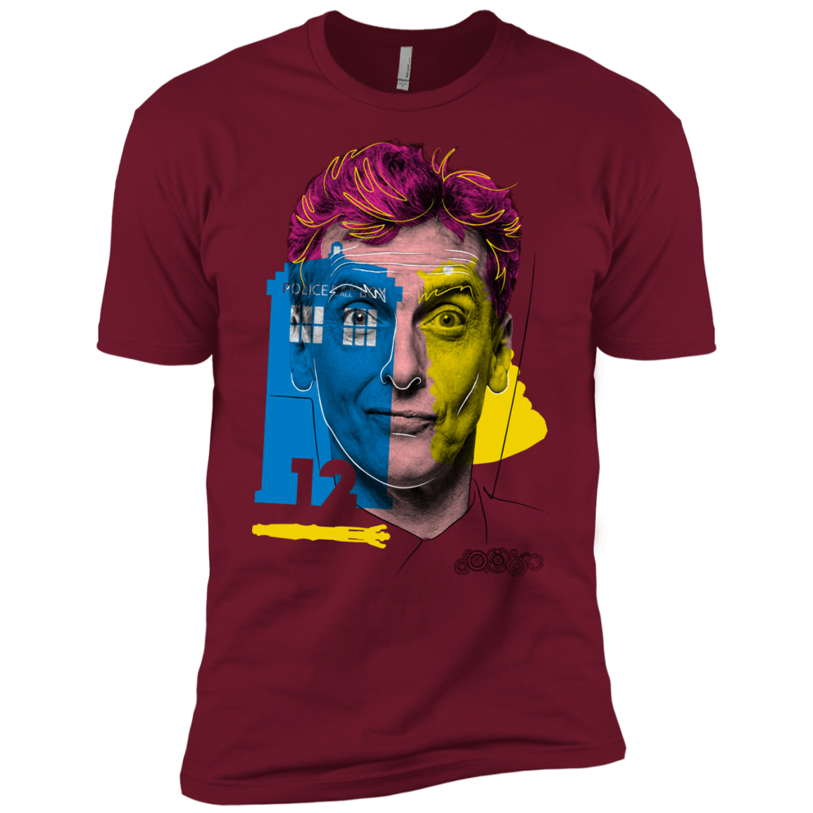 T-Shirts Cardinal / X-Small Doctor Warwhol 12 Men's Premium T-Shirt