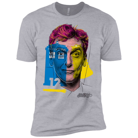 T-Shirts Heather Grey / X-Small Doctor Warwhol 12 Men's Premium T-Shirt