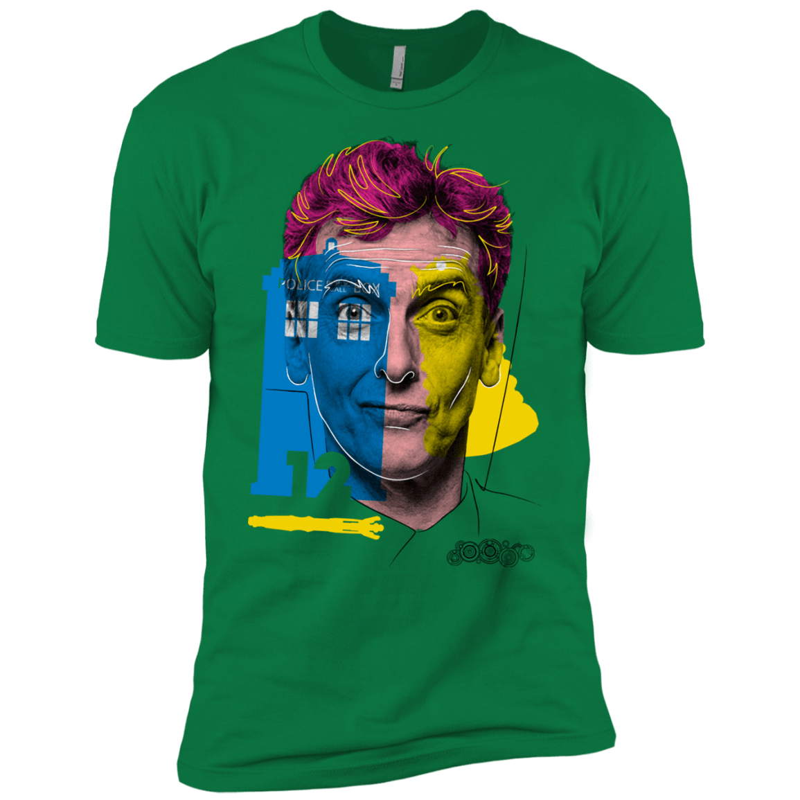 T-Shirts Kelly Green / X-Small Doctor Warwhol 12 Men's Premium T-Shirt