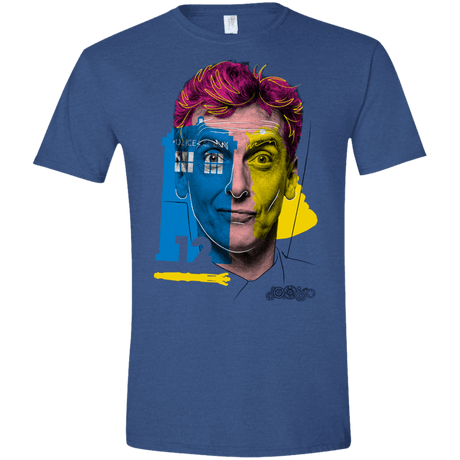 T-Shirts Heather Royal / X-Small Doctor Warwhol 12 Men's Semi-Fitted Softstyle