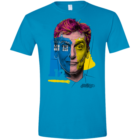 T-Shirts Sapphire / S Doctor Warwhol 12 Men's Semi-Fitted Softstyle