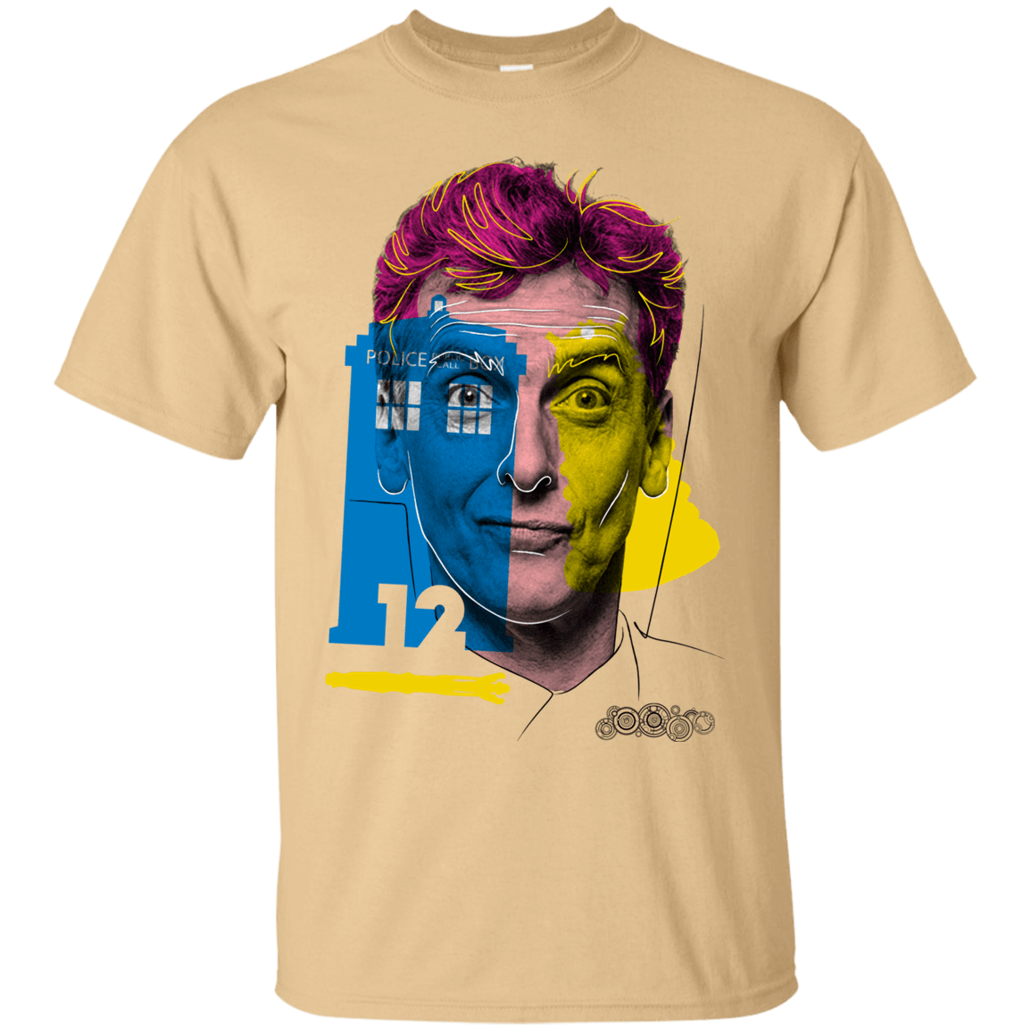 T-Shirts Vegas Gold / S Doctor Warwhol 12 T-Shirt