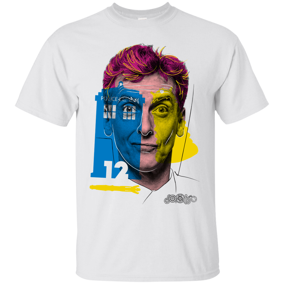 T-Shirts White / S Doctor Warwhol 12 T-Shirt