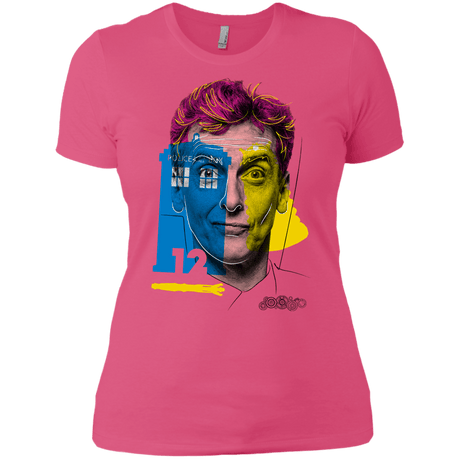 T-Shirts Hot Pink / X-Small Doctor Warwhol 12 Women's Premium T-Shirt