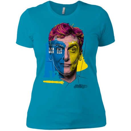 T-Shirts Turquoise / X-Small Doctor Warwhol 12 Women's Premium T-Shirt