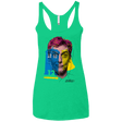 T-Shirts Envy / X-Small Doctor Warwhol 12 Women's Triblend Racerback Tank