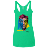 T-Shirts Envy / X-Small Doctor Warwhol 12 Women's Triblend Racerback Tank