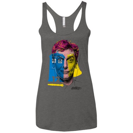 T-Shirts Premium Heather / X-Small Doctor Warwhol 12 Women's Triblend Racerback Tank