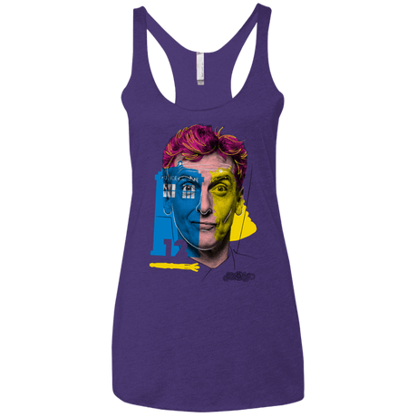 T-Shirts Purple Rush / X-Small Doctor Warwhol 12 Women's Triblend Racerback Tank