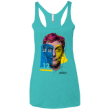 T-Shirts Tahiti Blue / X-Small Doctor Warwhol 12 Women's Triblend Racerback Tank