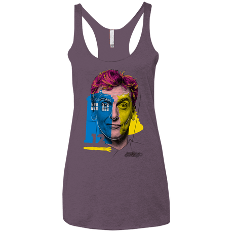 T-Shirts Vintage Purple / X-Small Doctor Warwhol 12 Women's Triblend Racerback Tank