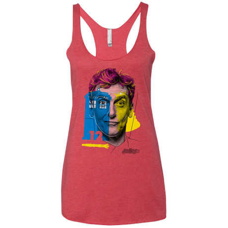 T-Shirts Vintage Red / X-Small Doctor Warwhol 12 Women's Triblend Racerback Tank