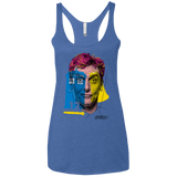 T-Shirts Vintage Royal / X-Small Doctor Warwhol 12 Women's Triblend Racerback Tank