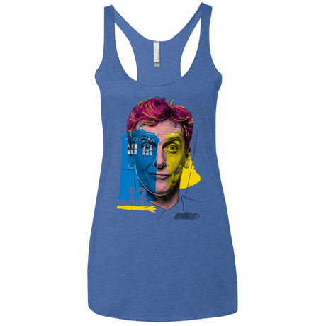 T-Shirts Vintage Royal / X-Small Doctor Warwhol 12 Women's Triblend Racerback Tank