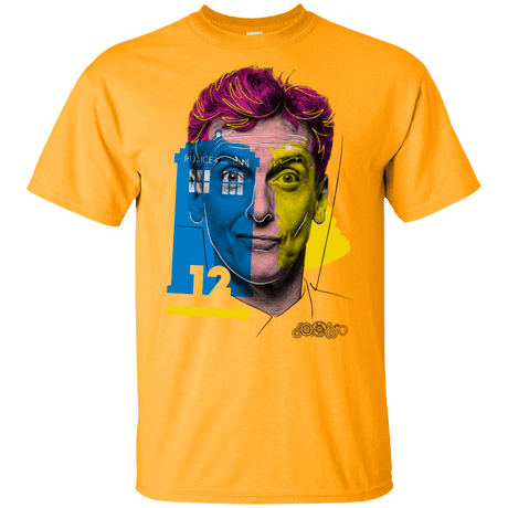 T-Shirts Gold / YXS Doctor Warwhol 12 Youth T-Shirt