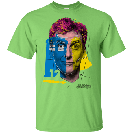 T-Shirts Lime / YXS Doctor Warwhol 12 Youth T-Shirt