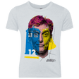T-Shirts Heather White / YXS Doctor Warwhol 12 Youth Triblend T-Shirt