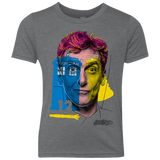 T-Shirts Premium Heather / YXS Doctor Warwhol 12 Youth Triblend T-Shirt
