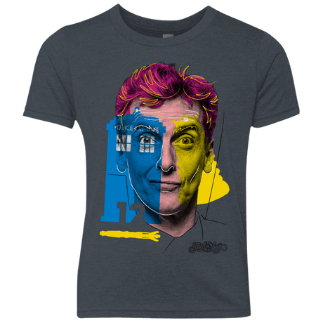 T-Shirts Vintage Navy / YXS Doctor Warwhol 12 Youth Triblend T-Shirt