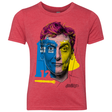 T-Shirts Vintage Red / YXS Doctor Warwhol 12 Youth Triblend T-Shirt
