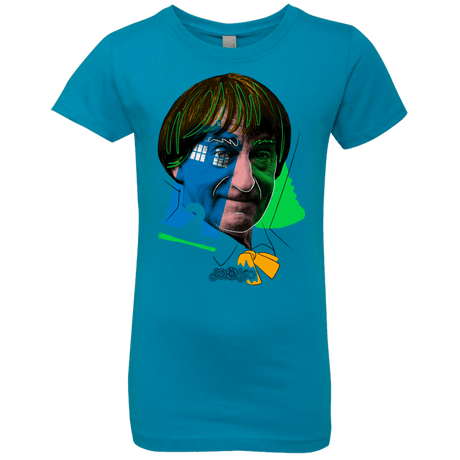 T-Shirts Turquoise / YXS Doctor Warwhol 2 Girls Premium T-Shirt