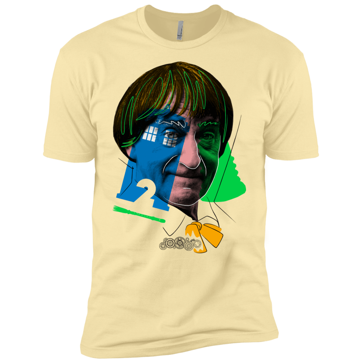 T-Shirts Banana Cream / X-Small Doctor Warwhol 2 Men's Premium T-Shirt