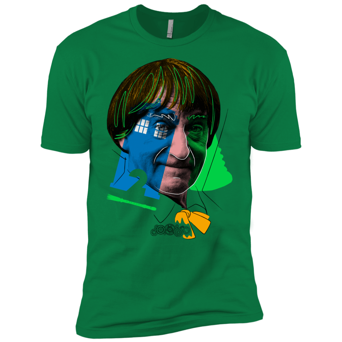 T-Shirts Kelly Green / X-Small Doctor Warwhol 2 Men's Premium T-Shirt