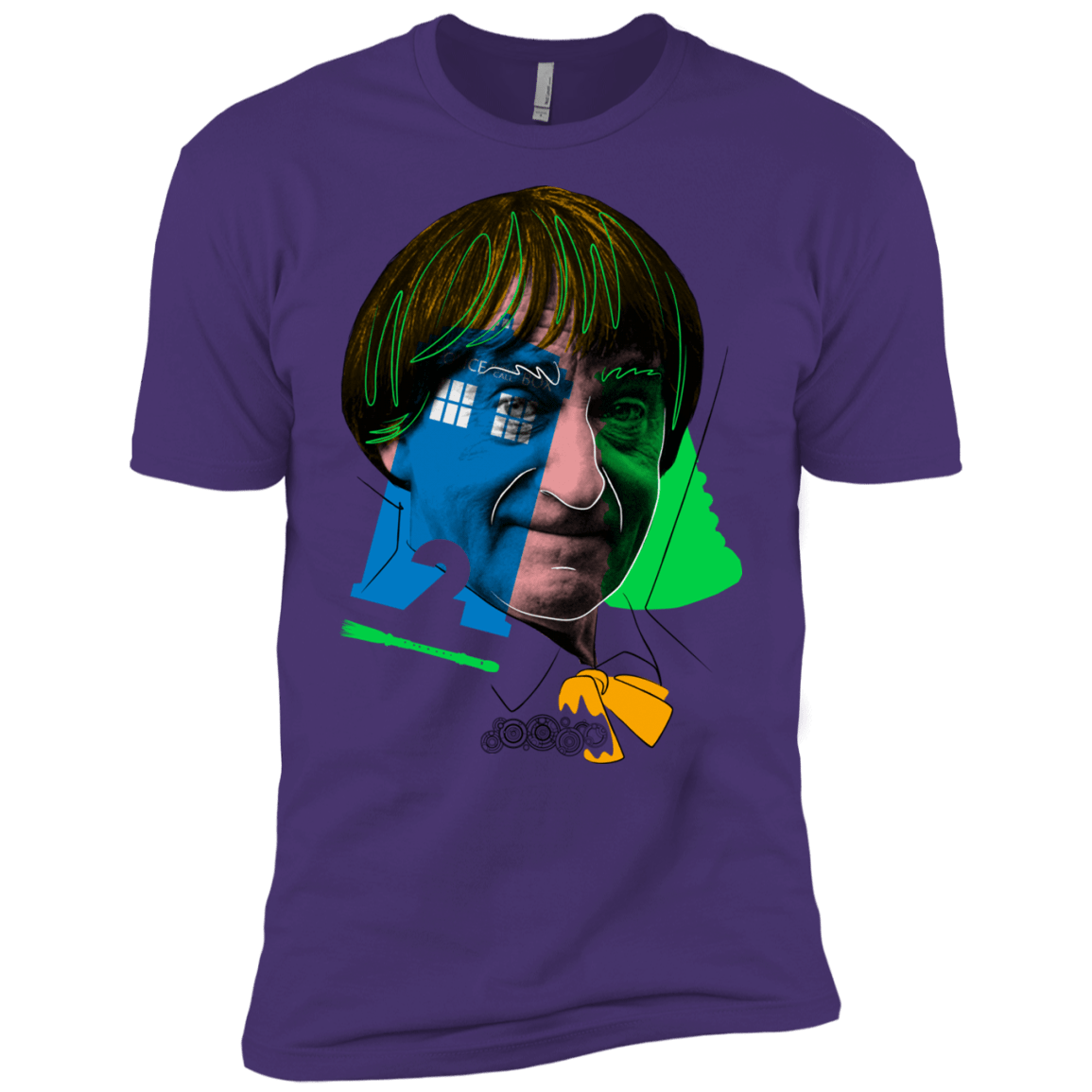 T-Shirts Purple Rush/ / X-Small Doctor Warwhol 2 Men's Premium T-Shirt