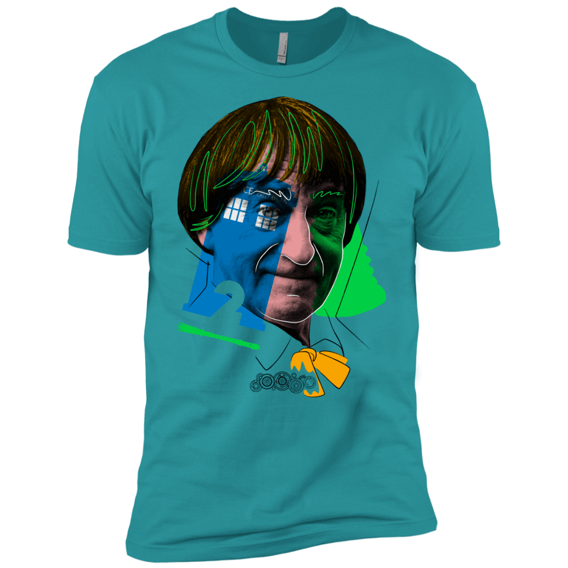 T-Shirts Tahiti Blue / X-Small Doctor Warwhol 2 Men's Premium T-Shirt