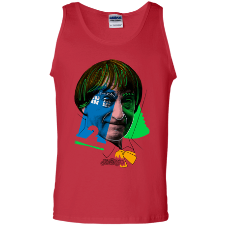 T-Shirts Red / S Doctor Warwhol 2 Men's Tank Top