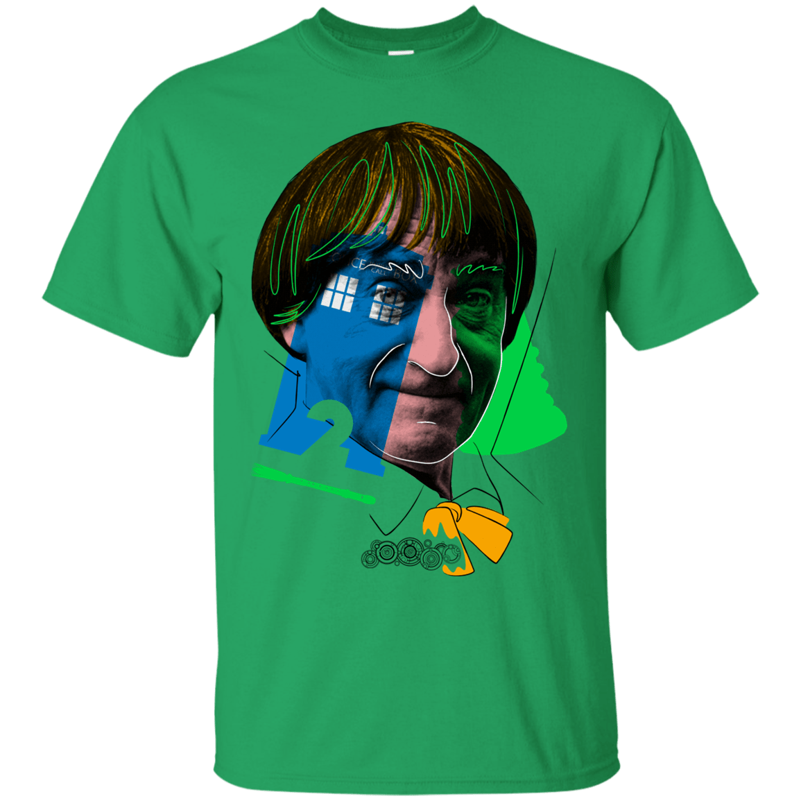 T-Shirts Irish Green / S Doctor Warwhol 2 T-Shirt