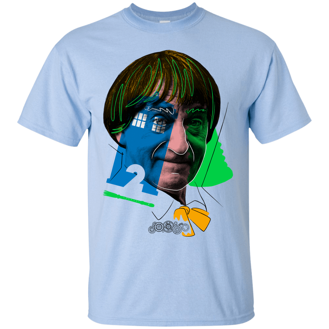 T-Shirts Light Blue / S Doctor Warwhol 2 T-Shirt