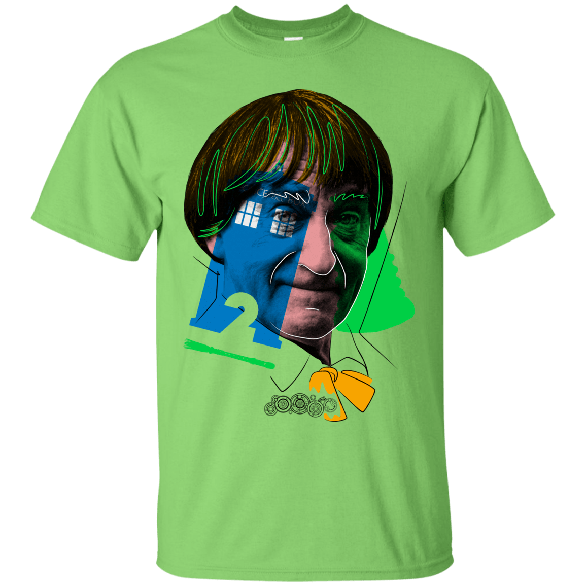 T-Shirts Lime / S Doctor Warwhol 2 T-Shirt