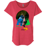 T-Shirts Vintage Red / X-Small Doctor Warwhol 2 Triblend Dolman Sleeve